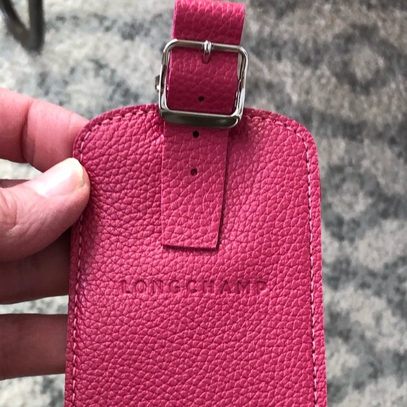 longchamp luggage tag
